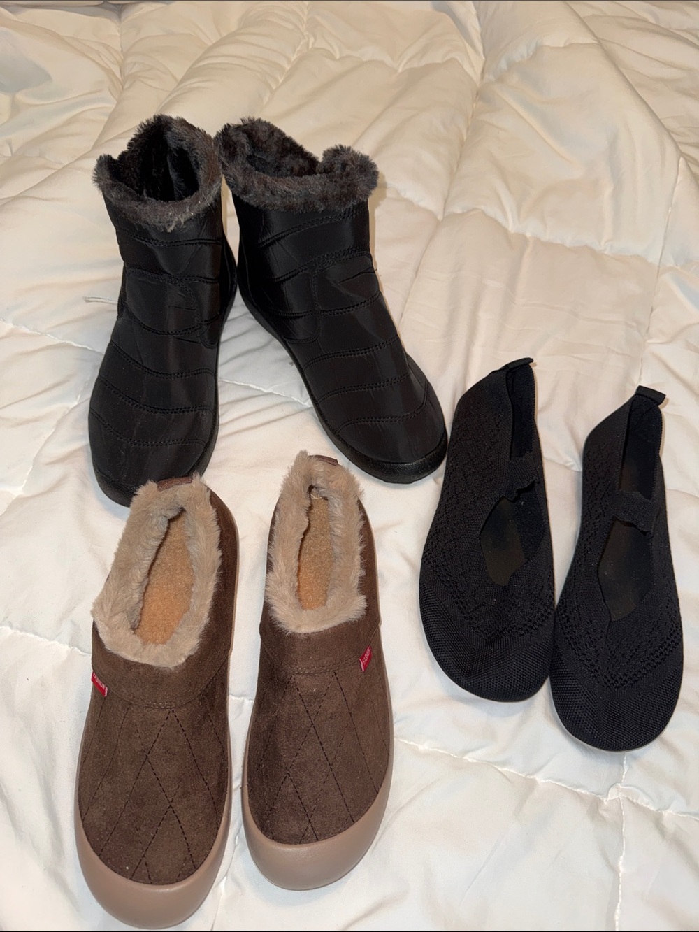 Set of 3 - women’s size 40- Temu shoe lot/ NEW